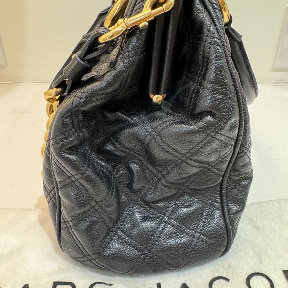 Marc Jacobs Quilted Stam bag - Black - Picture 4 of 9